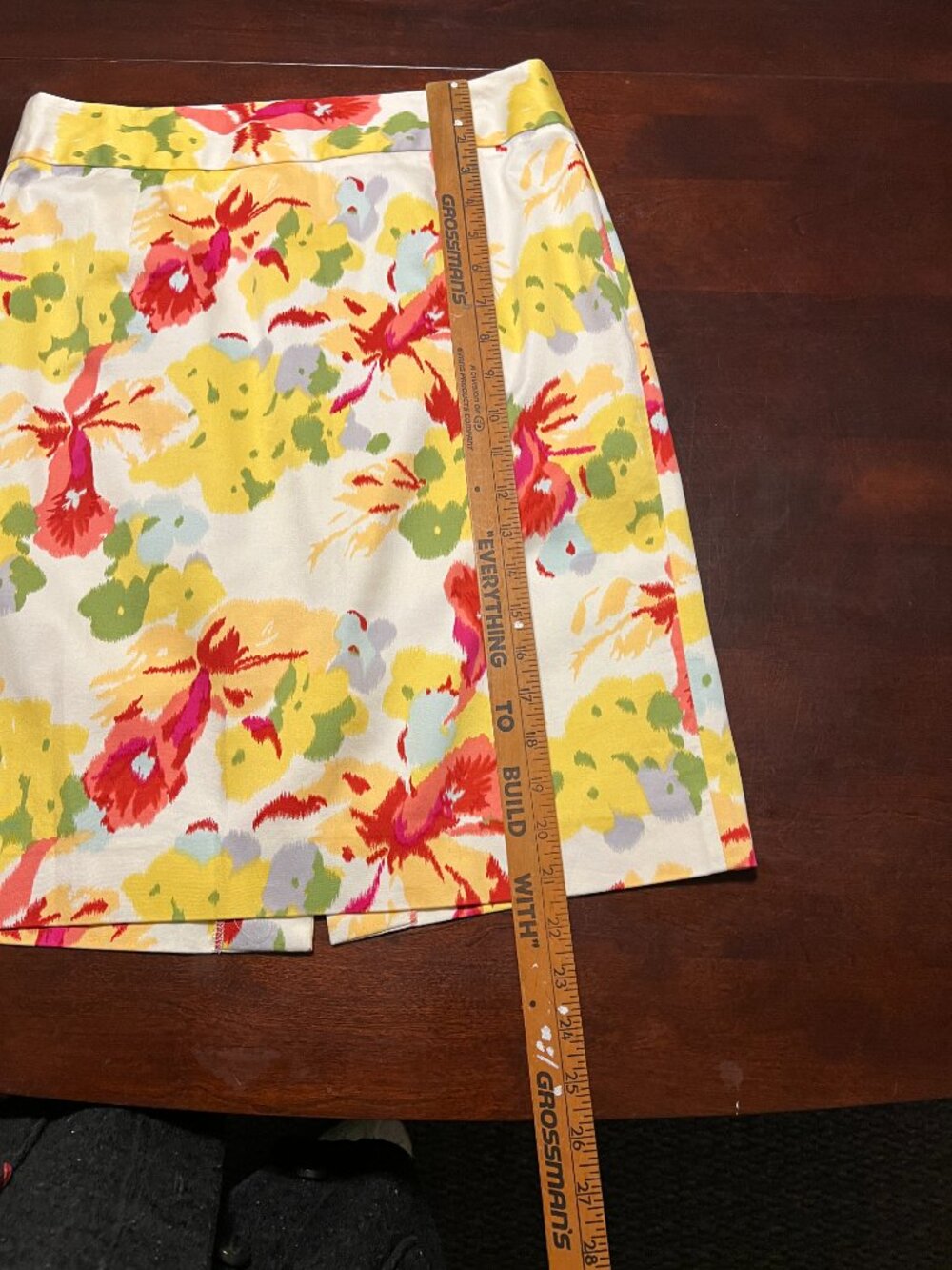 J CREW SKIRT SET SILK & STRETCH COTTON - Picture 14 of 15